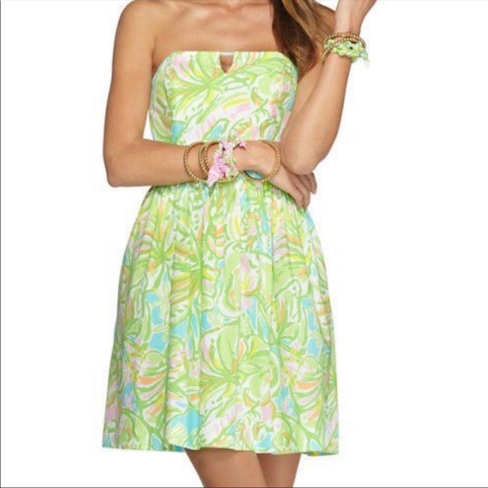 Lilly Pulitzer Richelle Elephant Ears Dress Size 0